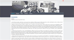 Desktop Screenshot of pedromorgado.bong-records.com